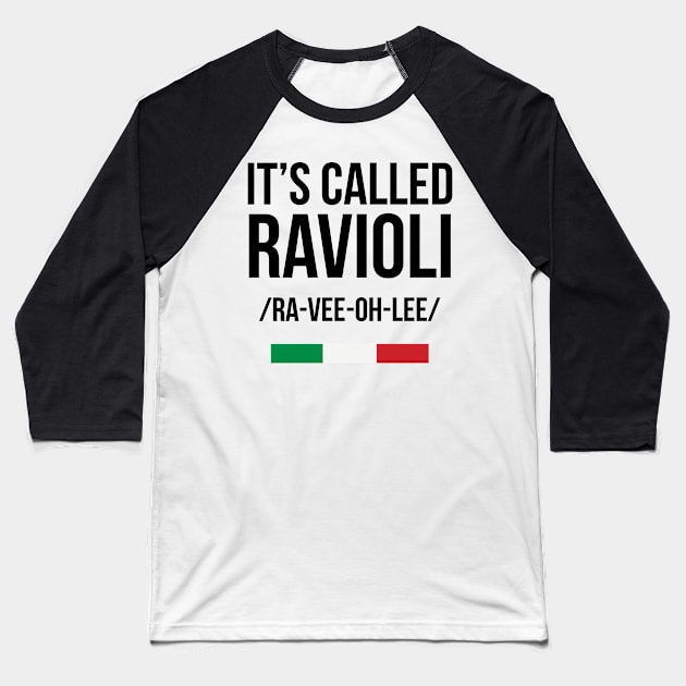 It's called Pasta Ravioli Baseball T-Shirt by CookingLove